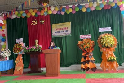 Khai giảng năm học mới 2023 – 2024